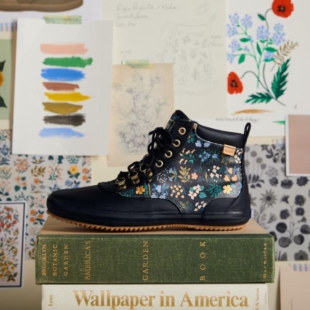 keds rifle paper scout boot